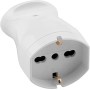 Presa Elettrica Schuko  Bianca 10/16  Ampere Ecova 