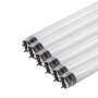 Tubo LED T8 22Watt 150Cm Vetro Attacco G13 Risparmio Energetico 3000K Pezzi 6