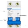 Chint Interruttori Magnetotermici 1P+N Curva C 4,5kA Serie EB 2 Moduli