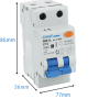 Chint Serie NB1L1 Interruttore Magnetotermico Differenziale 1P+N Alta Protezione