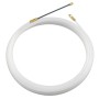 Sonda Passacavi Professionale Ecova Nylon Bianco 5 Metri