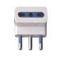 Adattatore Triplo Ecova 30045 Per Prese 16A Con 3 Uscite
