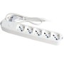 Multipresa Ecova 30081X Con 6 Prese Universali Bipasso Schuko