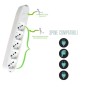 Multipresa Ecova 30081X Con 6 Prese Universali Bipasso Schuko