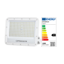 Proiettore Led SMD Optonica 100W Corpo Bianco 4000K