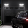 Faretto Led Solare Ecova Easy Move Con Sensore Orientabile