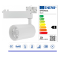 Faretto Led Da Binario 25W Luce Naturale 4000K Corpo Bianco