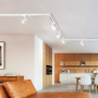Faretto Led Da Binario 25W Luce Naturale 4000K Corpo Bianco