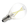 Optonica Lampadina Led a Filamento G45 E14 2W in Vetro