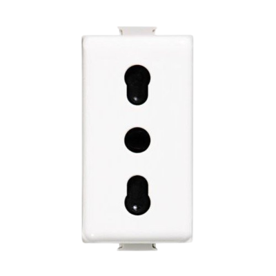 Biesse Presa Bipasso 2P+T 10/16A 250V Compatibile Bticino Matrix come AM5180