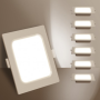 Optonica Mini Pannello a LED Backlit Quadro Slim  4500K Colore Bianco IP20
