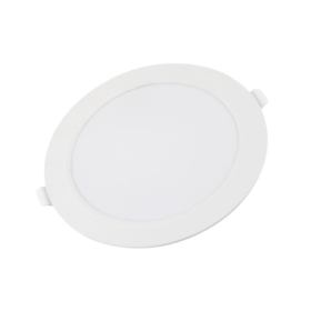 Optonica Mini Pannello LED Backlit Rotondo Ultra-Slim 18 Watt da Incasso Ø225mm