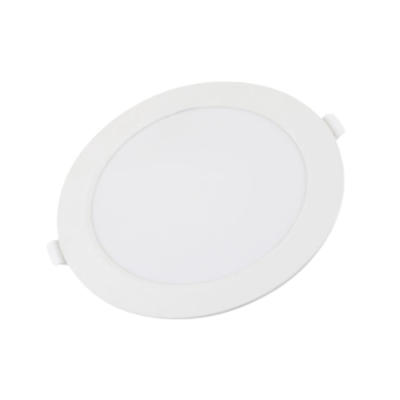 Optonica Mini Pannello LED Backlit Rotondo Ultra-Slim 18 Watt da Incasso Ø225mm
