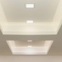 Optonica Mini Pannello LED 18W da Incasso Quadrati Ultrasottili Retroilluminati Bianco