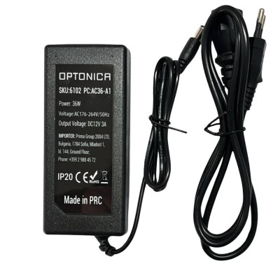 36W Driver Alimentatore Trasformatore DC 12V 3A per Striscia Luce LED Lampada 36W Driver Alimentatore Trasformatore DC 12V 3A per Striscia Luce LED Lampada