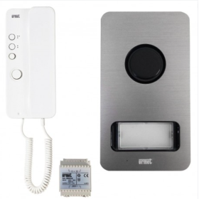 Urmet Kit Citofonico 4 + Neutro Monofamiliare/Bifamiliare 1122/601