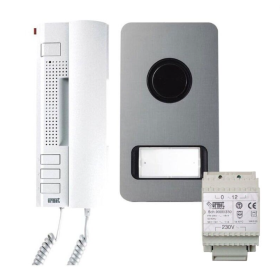 Urmet Kit Citofonico  Audio Monofamiliare Tecnologia 2 Fili  1122/31