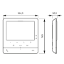 Kit Connesso Monofamiliare Linea 3000 Classe 100X Tecnologia 2 Fili 364614