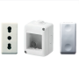 Gewiss Deviatore GW20576 Presa Bivalente GW20203 Scatola Parete IP40 GW27002