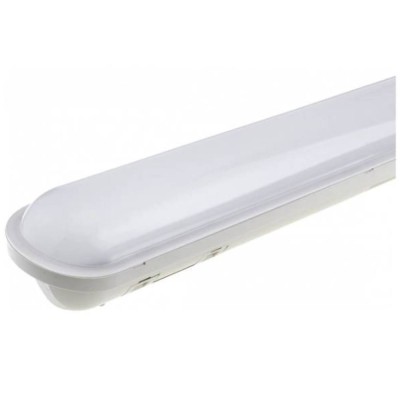 Optonica 6704 Plafoniera Led 150cm 55w 4500k Ip65 Impermeabile Interno /Esterno