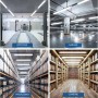 Optonica 6704 Plafoniera Led 150cm 55w 4500k Ip65 Impermeabile Interno /Esterno