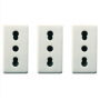 Presa Bivalente Bipasso 10/16A Serie  Gewiss GW20203 Pezzi 3