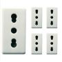 Presa Bivalente Bipasso 10/16A Serie  Gewiss GW20203 Pezzi 5