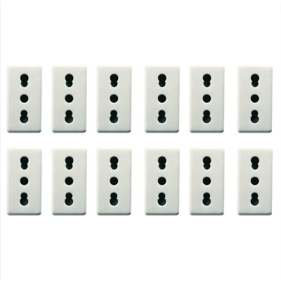Presa Bivalente Bipasso 10/16A Serie  Gewiss GW20203 Pezzi 12