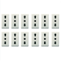 Presa Bivalente Bipasso 10/16A Serie  Gewiss GW20203 Pezzi 12