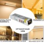 Optonica 6162 Alimentatore Sottile 100W 24V in Metallo per Strisce LED IP20
