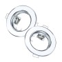 Optonica 5072 Anello Incasso Rotondo Non Regolabile GU5.3 Confezione 2Pz 