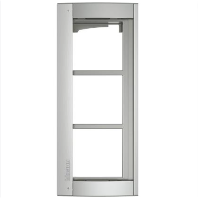 Cornice Sfera New All Metal 3 Moduli Bticino 350231