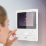 Videocitofono Connesso Tecnologia 2 Fili Vivavoce Classe 100X16E  Bticino Bianco 