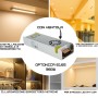 OPTONICA 6165 Alimentatore LED 360W 24V Metallo Sottile con Ventola per Strisce LED