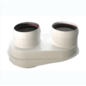 Adattatore Sdoppiato C53x Diametro 80/125mm Bianco Bosch 7738113529