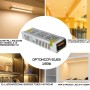 Optonica 6163 alimentatore slim 150W 24V metallo IP20 per strisce LED interno