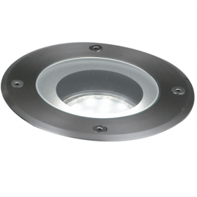 Proiettore LED Incasso Rotondo Calpestabile Acciaio Inox Attacco GU10