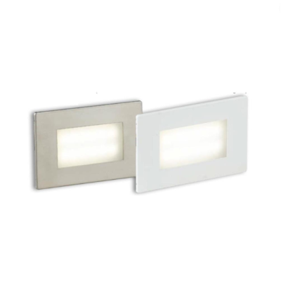 Segnapasso LED Incasso Rettangolare 3 Watt CCT Temperatura Regolabile