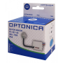 Rilevatore di Movimento PIR Optonica 7309 Bianco da Incasso Portata 6 Metri IP65 220-240V