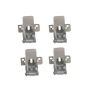 KIT Fissaggio Ganci Pannello LED Confezione 4 Pezzi