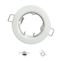 Struttura Rotonda Incasso per Lampada GU10 REFLEX Metallo  