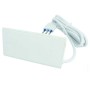 Multipresa da Tavolo Colore Bianco Ecova 2 Posti 10/16 A con Porta USB 