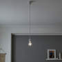 Portalampada Filettato Cavo 80cm Attacco Edison E27 Ecova