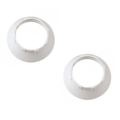 Ghiera Portalampada Attacco E14 Plastica IP20  Blister 2 Pezzi