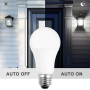 Lampada LED con Doppio Sensore Crepuscolare 12 Watt E27 4000K