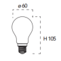 Lampadina Trasparente LED Filamento E27 Dimmerabile 8W 4000K