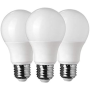 Pack 3 Lampadine LED Attacco E27 Potenza 12 Watt Luce Bianco Fredda 6000K