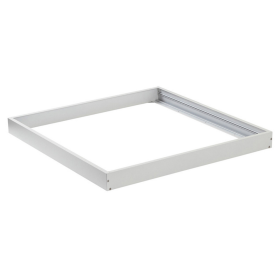 Cornice In Alluminio Bianco Per Pannelli Led 60X60 Installazione Facile