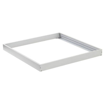 Cornice In Alluminio Bianco Per Pannelli Led 60X60 Installazione Facile