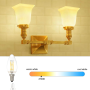 Optonica Lampadine LED a Filamento C35 E14 4W Alta Efficienza e Lunga Durata
